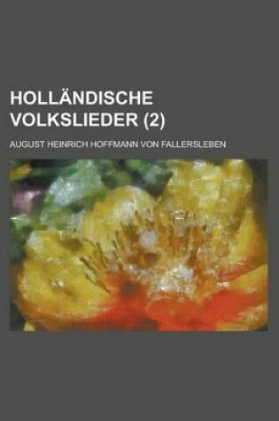 Cover of Hollandische Volkslieder (2)