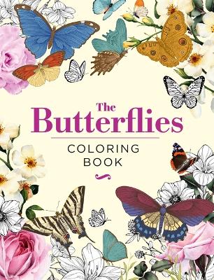 Book cover for The Butterflies Coloring Book