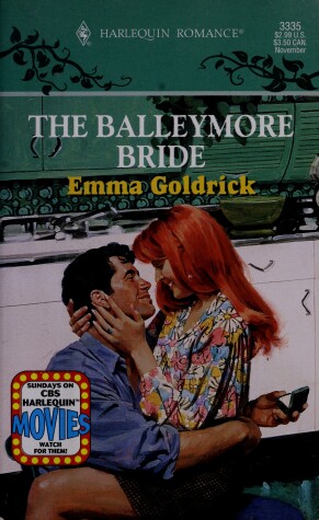 Book cover for Harlequin Romance #3335