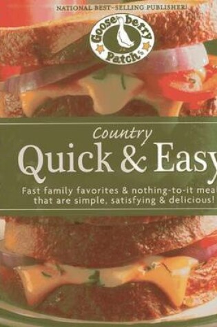 Cover of Country Quick & Easy Cookbook