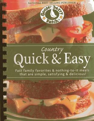 Book cover for Country Quick & Easy Cookbook