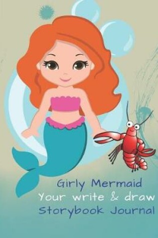 Cover of Cute Mermaid Blank Story Book