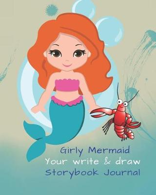 Book cover for Cute Mermaid Blank Story Book