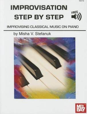 Book cover for Improvisation Step By Step Book With Online Audio