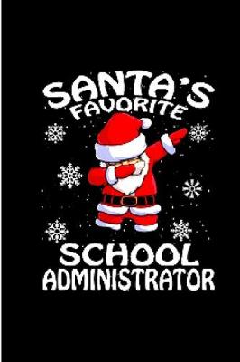 Book cover for Santa's favorite school administrator