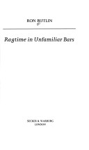 Book cover for Ragtime in Unfamiliar Bars