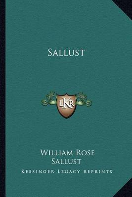 Book cover for Sallust