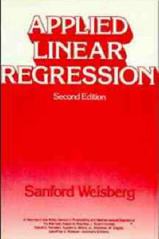 Cover of Applied Linear Regression