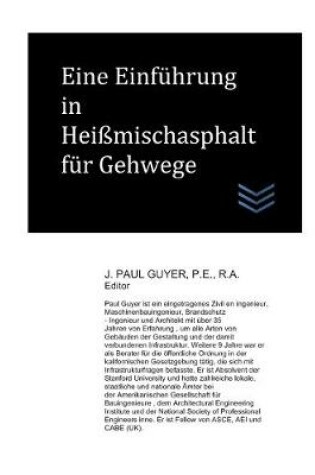 Cover of Eine Einfuhrung in Heissmischasphalt fur Gehwege