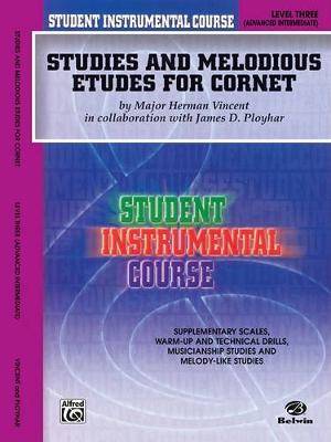 Cover of Studies and Melodious Etudes for Cornet, Level III