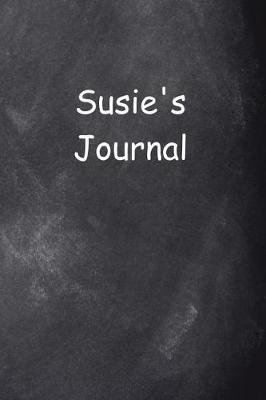Cover of Susie Personalized Name Journal Custom Name Gift Idea Susie