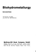 Book cover for Biohydrometallurgy