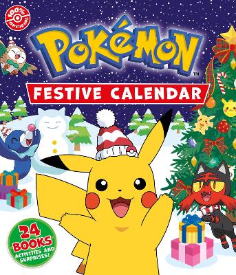 Cover of Pokemon: Festive Calendar: A festive collection of 24 books, activities and surprises!