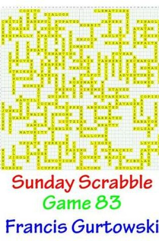 Cover of Sunday Scrabble Game 83