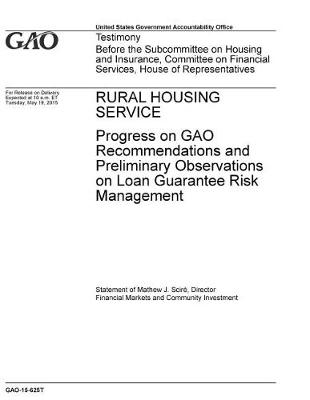 Book cover for Rural Housing Service