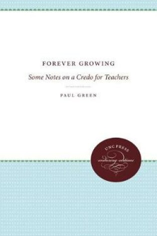 Cover of Forever Growing