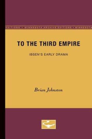 Cover of To the Third Empire