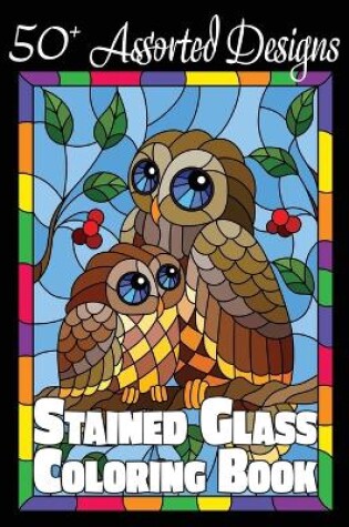 Cover of Stained Glass Coloring Book