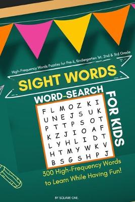 Book cover for Sight Words Word Search for kids