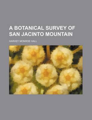 Book cover for A Botanical Survey of San Jacinto Mountain