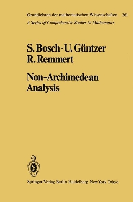 Cover of Non-Archimedean Analysis