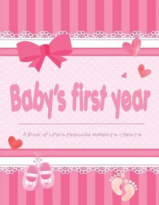 Book cover for Baby's First Year - A Book of Life's Precious Moments & Firsts