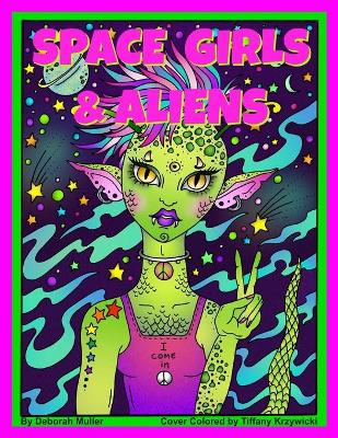 Book cover for Space Girls and Aliens