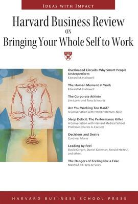 Book cover for Harvard Business Review on Bringing Your Whole Self to Work