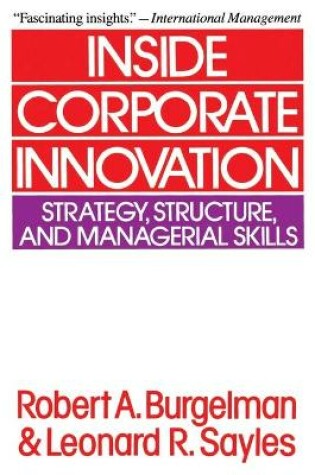 Cover of Inside Corporate Innovation