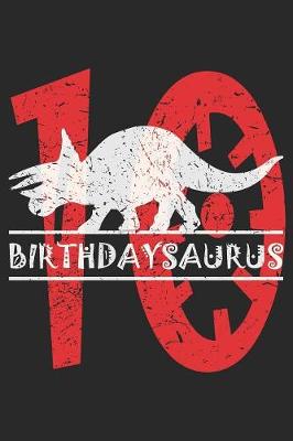 Book cover for Birthdaysaurus 10