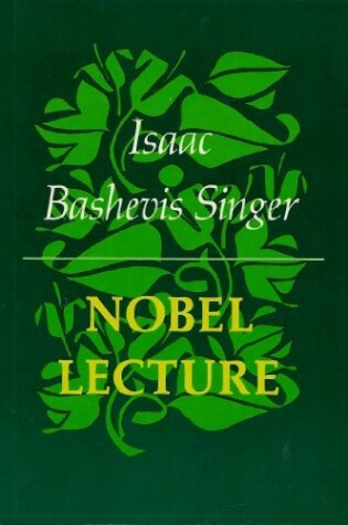 Cover of Nobel Lecture