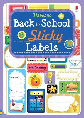 Book cover for Back to School Sticky Labels