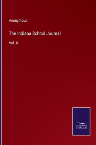 Cover of The Indiana School Journal