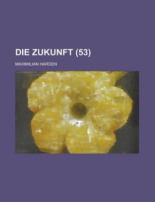 Book cover for Die Zukunft (53 )