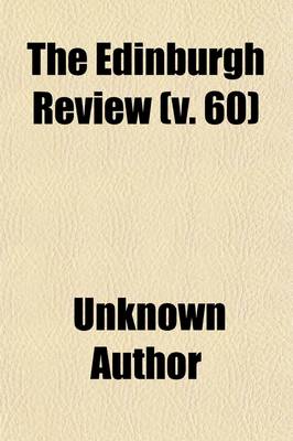 Book cover for The Edinburgh Review (Volume 60)
