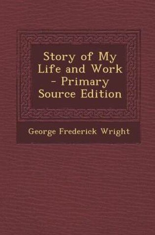 Cover of Story of My Life and Work