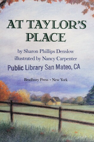 Cover of At Taylor's Place