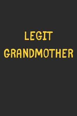 Book cover for Legit Grandmother