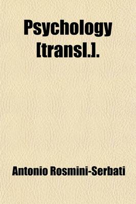 Book cover for Psychology [Transl.].