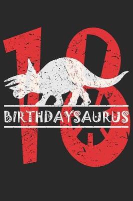 Book cover for Birthdaysaurus 18