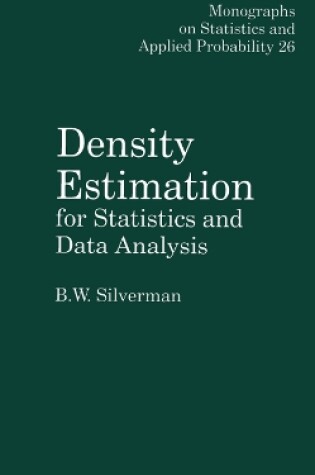 Cover of Density Estimation for Statistics and Data Analysis