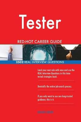 Book cover for Tester Red-Hot Career Guide; 2502 Real Interview Questions