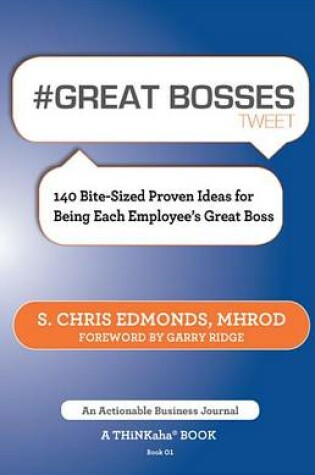 Cover of #Great Bosses Tweet Book01