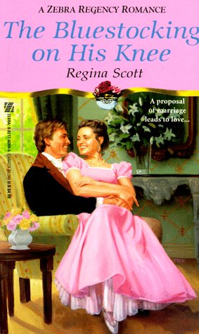 Book cover for The Blue Stocking on His Knee