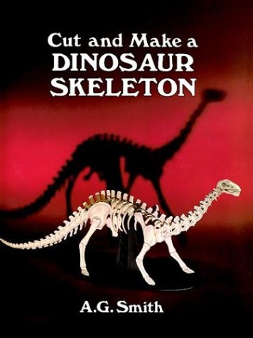 Book cover for Cut and Make a Dinosaur Skeleton