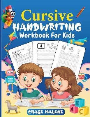 Book cover for Cursive Handwriting Workbook For Kids