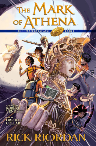 Cover of The Heroes of Olympus, Book Three: The Mark of Athena: The Graphic Novel