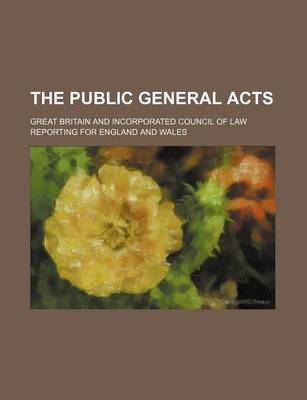 Book cover for The Public General Acts