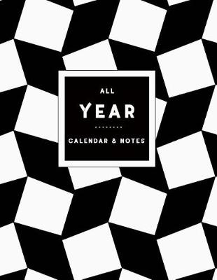 Book cover for All Year Calendar & Notes