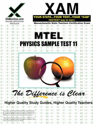 Book cover for MTEL Physics Sample Test 11